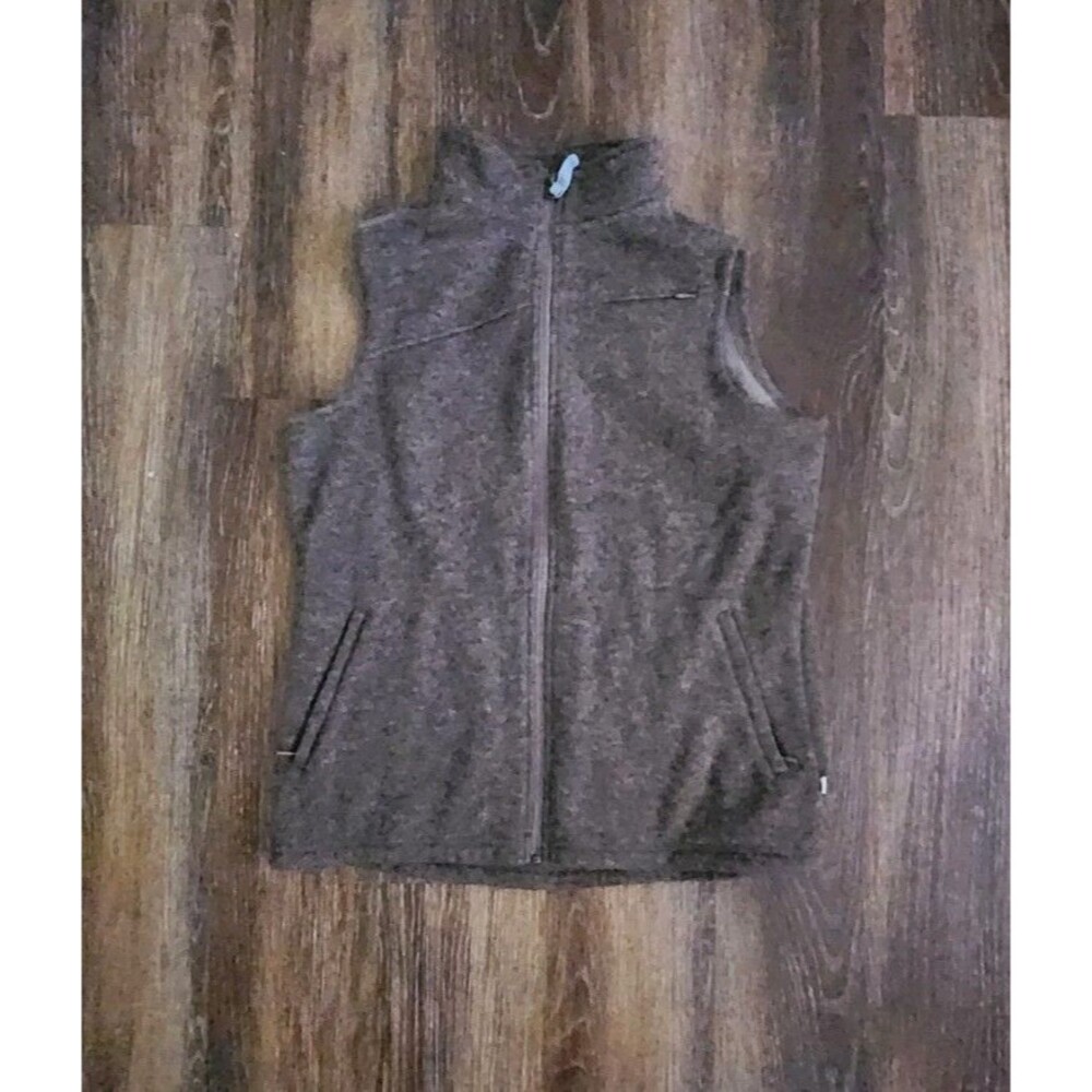 Orvis Women’s Full Zip Wool Blend Sweater Fleece Vest Outdoor Wear Small